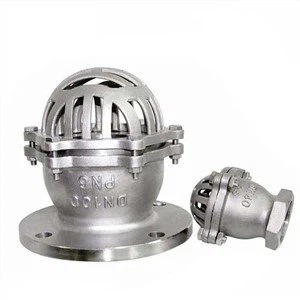 Nerūdijančio plieno kojų vožtuvas